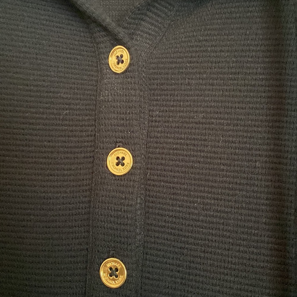 Michael Kors Button Up Pull Over - image 3